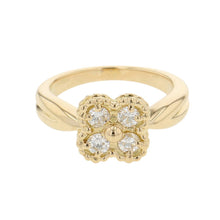 Load image into Gallery viewer, Van Cleef &amp; Arpels Arno Diamond Ring Size Approximately No. 3 18K Yellow Gold
