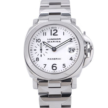 将图像加载到图库查看器中，PANERAI Luminor Marina W40mm Stainless Steel White DialPAM00051
