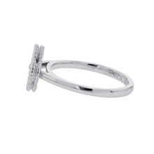 Load image into Gallery viewer, Van Cleef &amp; Arpels Sweet Alhambra Ring Size 47/#7VCARO85800 18K White Gold
