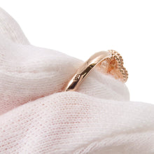 Load image into Gallery viewer, Van Cleef &amp; Arpels Sweet Alhambra Ring Size 48/#8VCARO8DE00 18K Pink Gold

