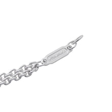 Load image into Gallery viewer, TIFFANY&amp;Co. Hardware Double Link Necklace Size Large SV925
