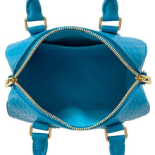 Load image into Gallery viewer, LOUIS VUITTON Nanogram Speedy Bandouliere BlueM22596 Monogram Calf Leather Size 20
