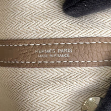 将图像加载到图库查看器中，HERMES Garden Party Etoupe Negonda Leather Size TPM
