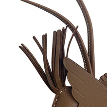 将图像加载到图库查看器中，HERMES Rodeo Pegasus Etoupe Lambskin Size PM
