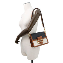 Load image into Gallery viewer, LOUIS VUITTON Dauphine NoirBlancM55073 Taurillon Leather Size MINI

