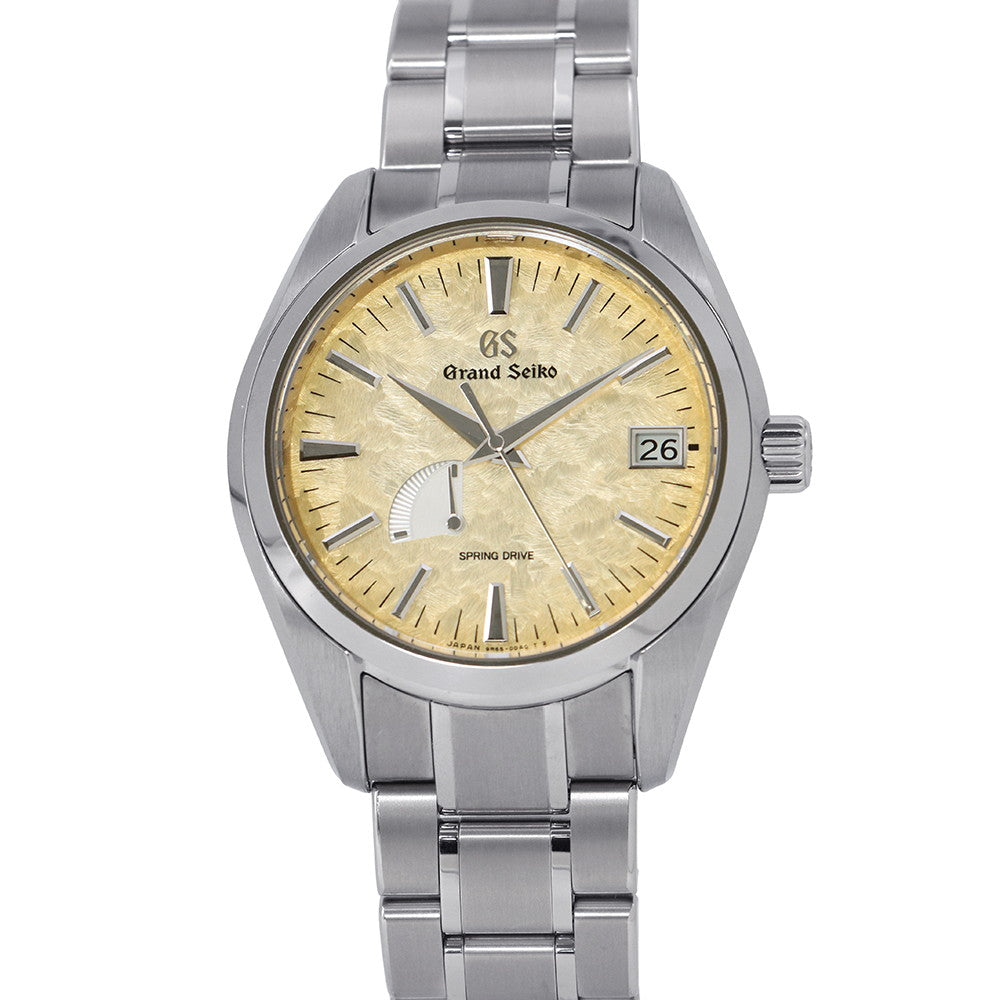 SEIKO Grand Seiko Heritage Collection Spring Drive Ginza Limited Edition 500 pieces W41mm TI Light Gold DialSBGA503
