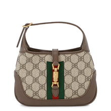 将图像加载到图库查看器中，BALENCIAGA GUCCI x BALENCIAGA The Hacker Project Jackie1961 Shoulder Bag Beige/Brown680132 PVC Leather Size Mini
