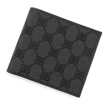 将图像加载到图库查看器中，BALENCIAGA GUCCI x BALENCIAGA The Hacker Project Bifold Wallet Black680430 PVC/Leather

