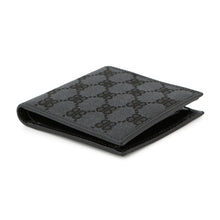 将图像加载到图库查看器中，BALENCIAGA GUCCI x BALENCIAGA The Hacker Project Bifold Wallet Black680430 PVC/Leather
