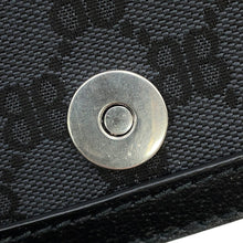 将图像加载到图库查看器中，BALENCIAGA GUCCI × BALENCIAGA The Hacker Project Ophidia Shoulder Bag Black680121 Canvas Leather
