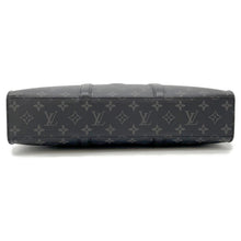 Load image into Gallery viewer, LOUIS VUITTON Sac Plat / Horizontal Zip NoirM45265 Monogram Eclipse
