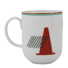 将图像加载到图库查看器中，HERMES Thor HERMES Mug White/Multicolor Porcelain
