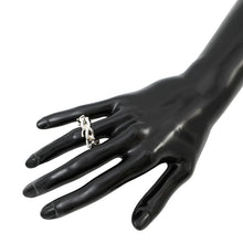 Load image into Gallery viewer, TIFFANY&amp;Co. Forge Link Ring Size 50 SV925
