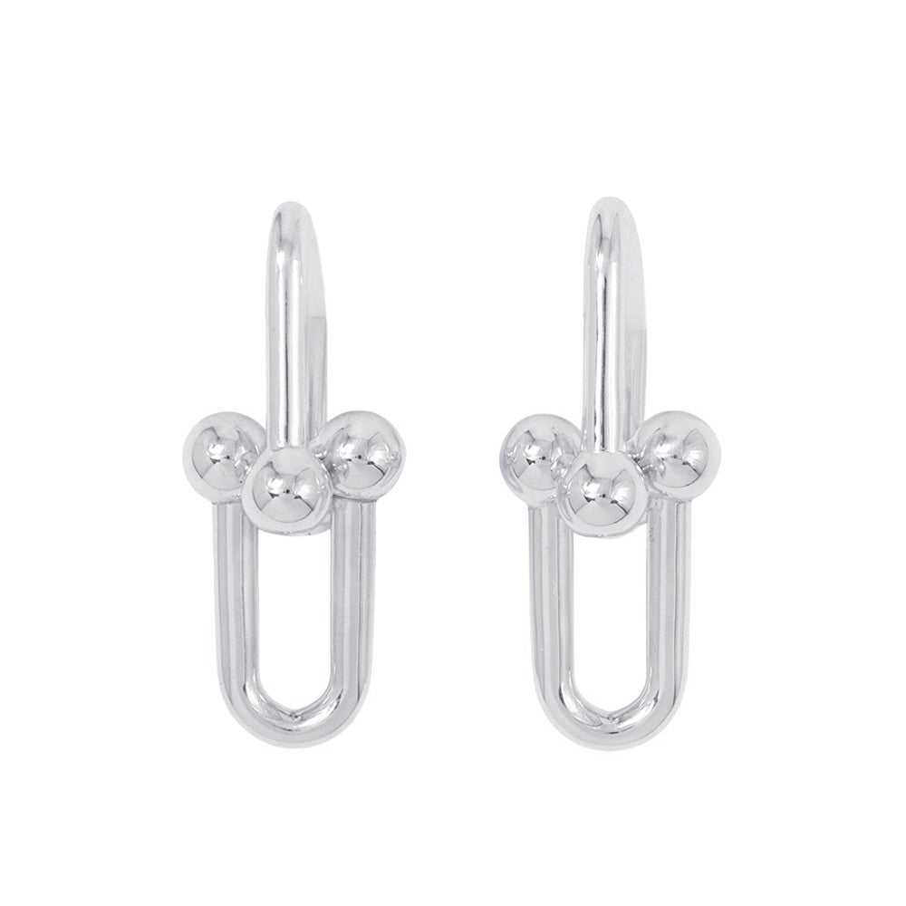TIFFANY&Co. Hardware Earrings Size Extra large SV925
