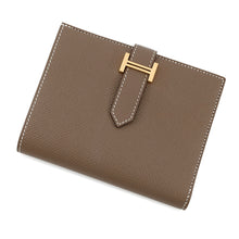 将图像加载到图库查看器中，HERMES BEAN Compact Etoupe Epsom
