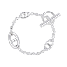 Load image into Gallery viewer, HERMES Farandole Bracelet Size LG Silver SV925
