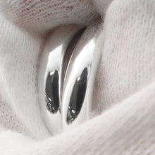 将图像加载到图库查看器中，HERMES Caba Cityslide clutchertige Ring Size 54/#14 Silver SV925
