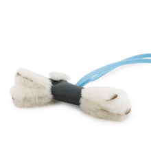 Load image into Gallery viewer, HERMES Buddy Bag Charm Vert Chypre/Celeste Lambskin Mouton
