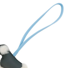 Load image into Gallery viewer, HERMES Buddy Bag Charm Vert Chypre/Celeste Lambskin Mouton
