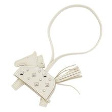 将图像加载到图库查看器中，HERMES Rodeo Rodeo Rock Size PM Craie Lambskin
