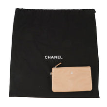 Load image into Gallery viewer, CHANEL CHANEL 22 Handbag Dark BeigeAS3260 Shiny Calf Leather Size Small
