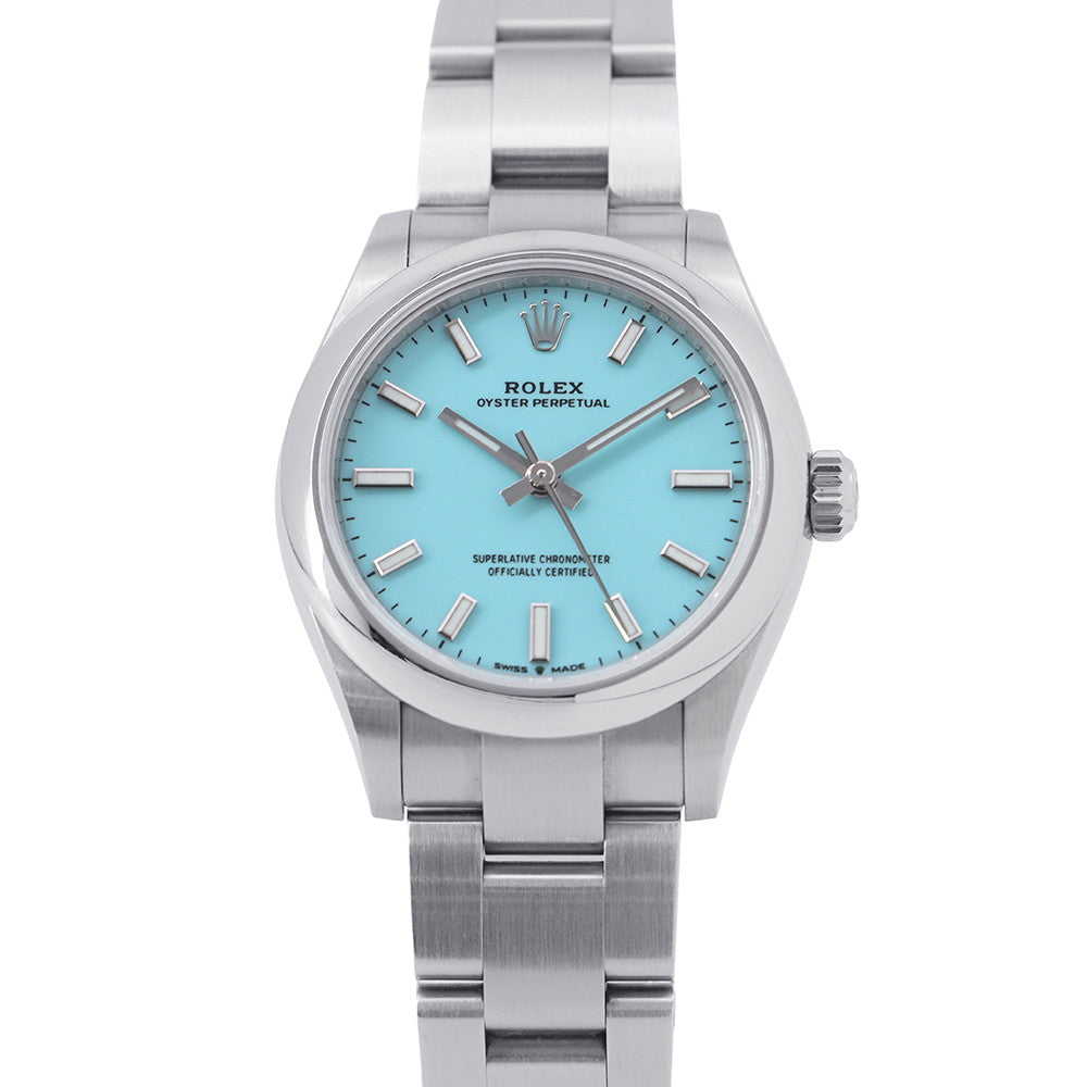 ROLEX Oyster Perpetual 31 W31mm Stainless Steel Turquise Blue Dial277200