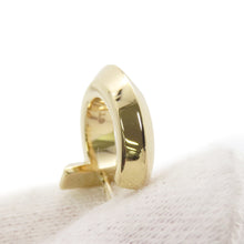 将图像加载到图库查看器中，TIFFANY&amp;Co. T One Hoop Earrings Size Extra Small70811219 18K Yellow Gold
