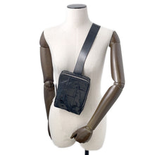 Load image into Gallery viewer, Bottega Veneta Maxi INTRECCIATO Cassette Sling Bag Black701366 Leather Size Mini
