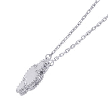 将图像加载到图库查看器中，Van Cleef &amp; Arpels Vintage Alhambra NecklaceVCARF48700 18K White Gold
