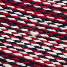 将图像加载到图库查看器中，CHANEL CC Logo CHANEL Logo Scarf Navy/Red/White Wool 94% Silk6%
