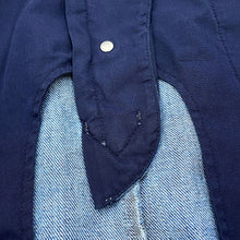 将图像加载到图库查看器中，CHANEL Denim CC LogoButton Skirt Size 36 BlueP55976 Cotton100%
