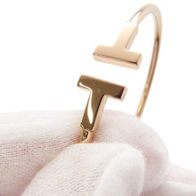 Load image into Gallery viewer, TIFFANY&amp;Co. T-wire Bracelet Size Small60010745 18K Pink Gold
