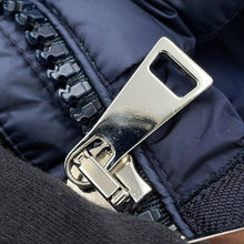 将图像加载到图库查看器中，MONCLER Diantha Down Jacket with Side Ribbons NavyC10934596799 Nylon100%
