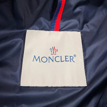 将图像加载到图库查看器中，MONCLER Diantha Down Jacket with Side Ribbons NavyC10934596799 Nylon100%
