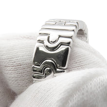 将图像加载到图库查看器中，BVLGARI Parentesi Ring Size 11 18K White Gold
