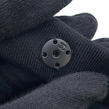 将图像加载到图库查看器中，CHANEL Logo Print Knitted Fabric Skirt Size 36 BlackP70693 Cotton100% Sequins
