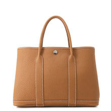 Load image into Gallery viewer, HERMES Garden Party Gold Negonda Leather Size TPM
