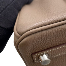 将图像加载到图库查看器中，HERMES Birkin Etoupe Togo Leather Size 25
