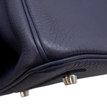 将图像加载到图库查看器中，HERMES Birkin Blue Nuit Togo Leather Size 30
