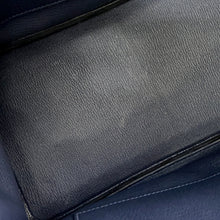 将图像加载到图库查看器中，HERMES Birkin Blue Nuit Togo Leather Size 30
