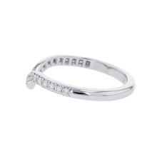 将图像加载到图库查看器中，TIFFANY&amp;Co. Soleste V-Band Ring Size Approximately No. 1060875626 Pt950
