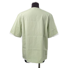 Load image into Gallery viewer, HERMES Pullover Shirt Size 39 Light Green Cotton100%
