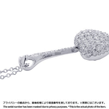 将图像加载到图库查看器中，CARTIER Heart Necklace Pavé Pt950
