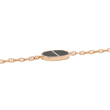 Load image into Gallery viewer, HERMES Chaine d'Ancre Bracelet Verso Size XS K18PG BlackCeramic
