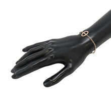 将图像加载到图库查看器中，HERMES Chaine d&#39;Ancre Contour Bracelet Size XS 18K Pink Gold
