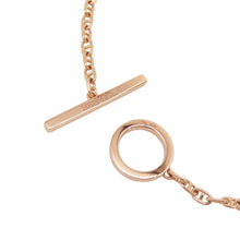 将图像加载到图库查看器中，HERMES Chaine d&#39;Ancre Contour Bracelet Size XS 18K Pink Gold
