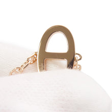 将图像加载到图库查看器中，HERMES Chaine d&#39;Ancre Contour Bracelet Size XS 18K Pink Gold
