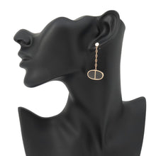 Load image into Gallery viewer, HERMES Chaine d&#39;Ancre Earrings Verso K18PG Ceramic
