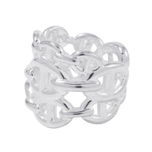 Load image into Gallery viewer, HERMES Chaine d'Ancre Anchene Ring Size GM/53/#13 SV925
