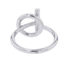 将图像加载到图库查看器中，HERMES EchappeeRing Size 52/#12/PM 18K White Gold
